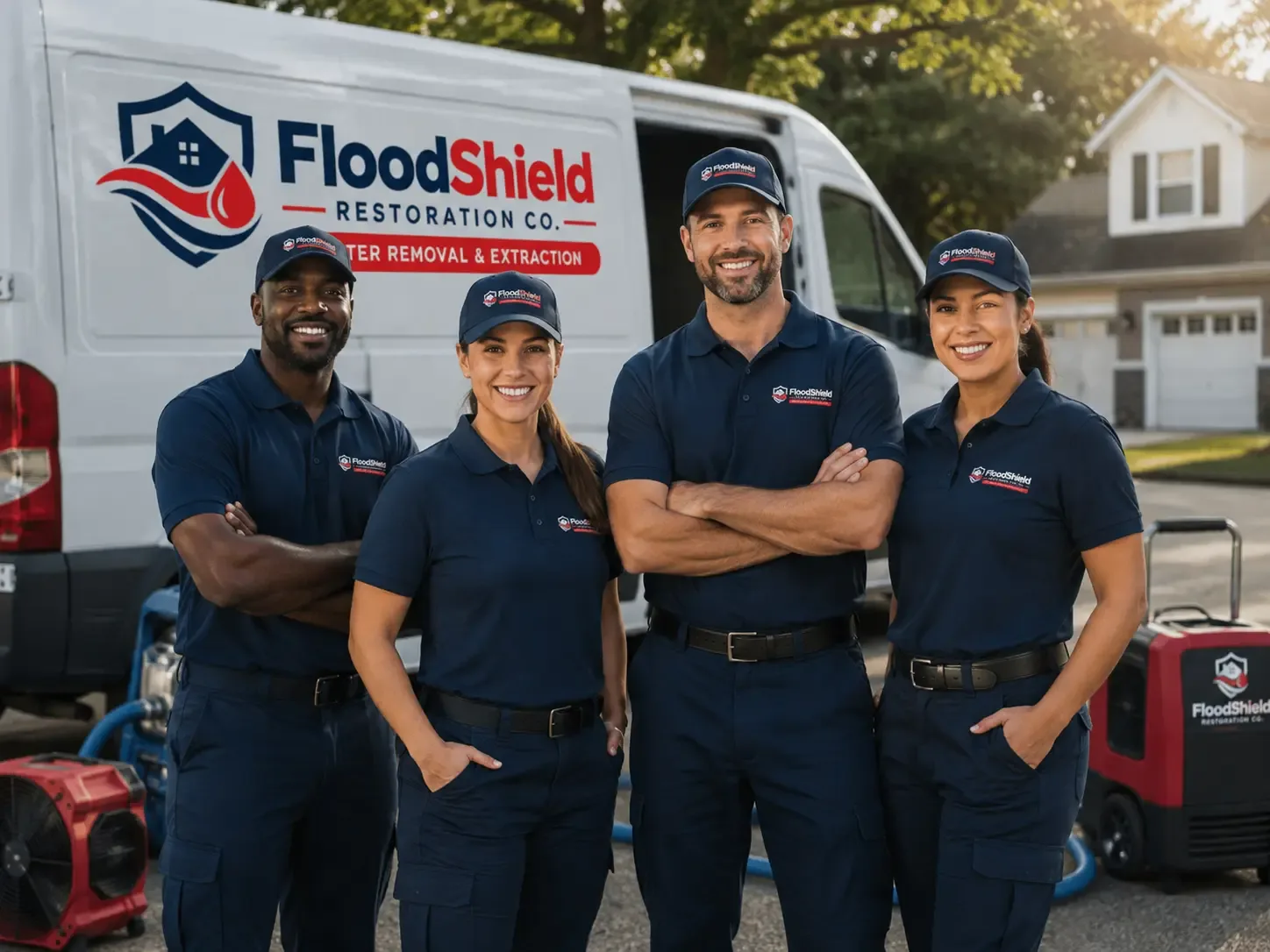 Flood Damage Restoration company in Aspers, PA
